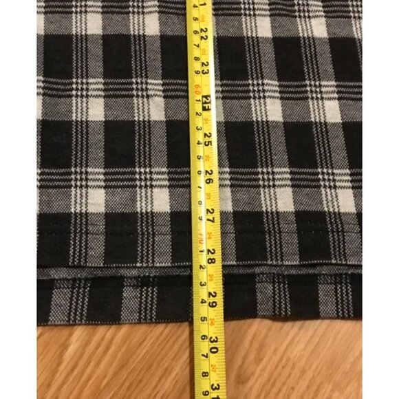 Chicago Blackhawks Polo Plaid Black & White Men's XXL Shirt Lee Sport Retro - Picture 7 of 10